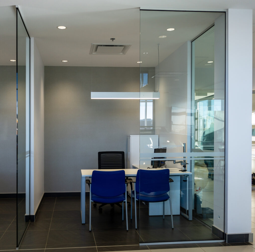 Car Dealership negotiation room lighting design