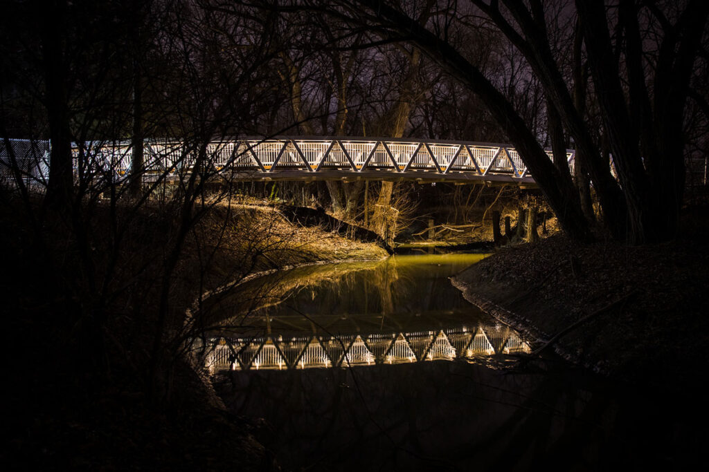 Pedestrian Bridge Lighting